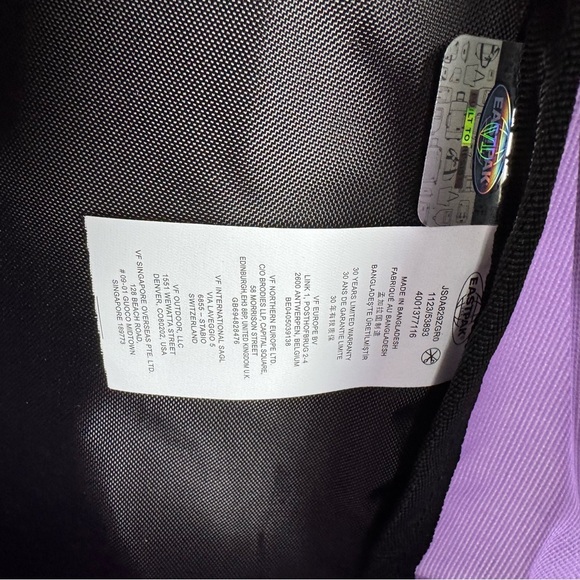 Eastpak Orbit 10L Backpack Lavender Lilac NEW Bookbag Mini Travel Bag Classic - Picture 6 of 8